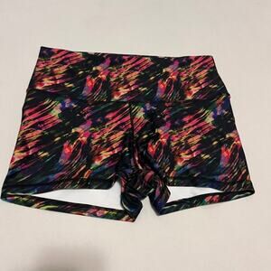 Peachy Athletics Hot Tropics Vixen Booty Shorts Large